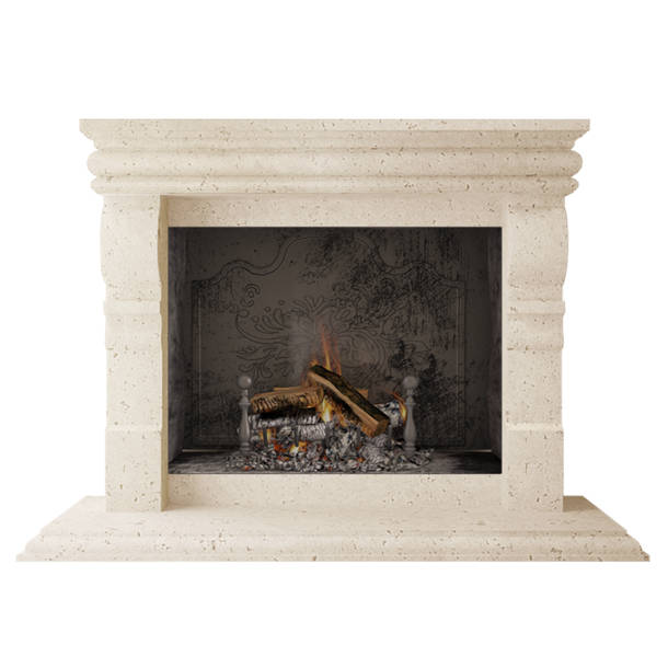Los Angeles Cast Stone Hamilton Fireplace Surround Wayfair